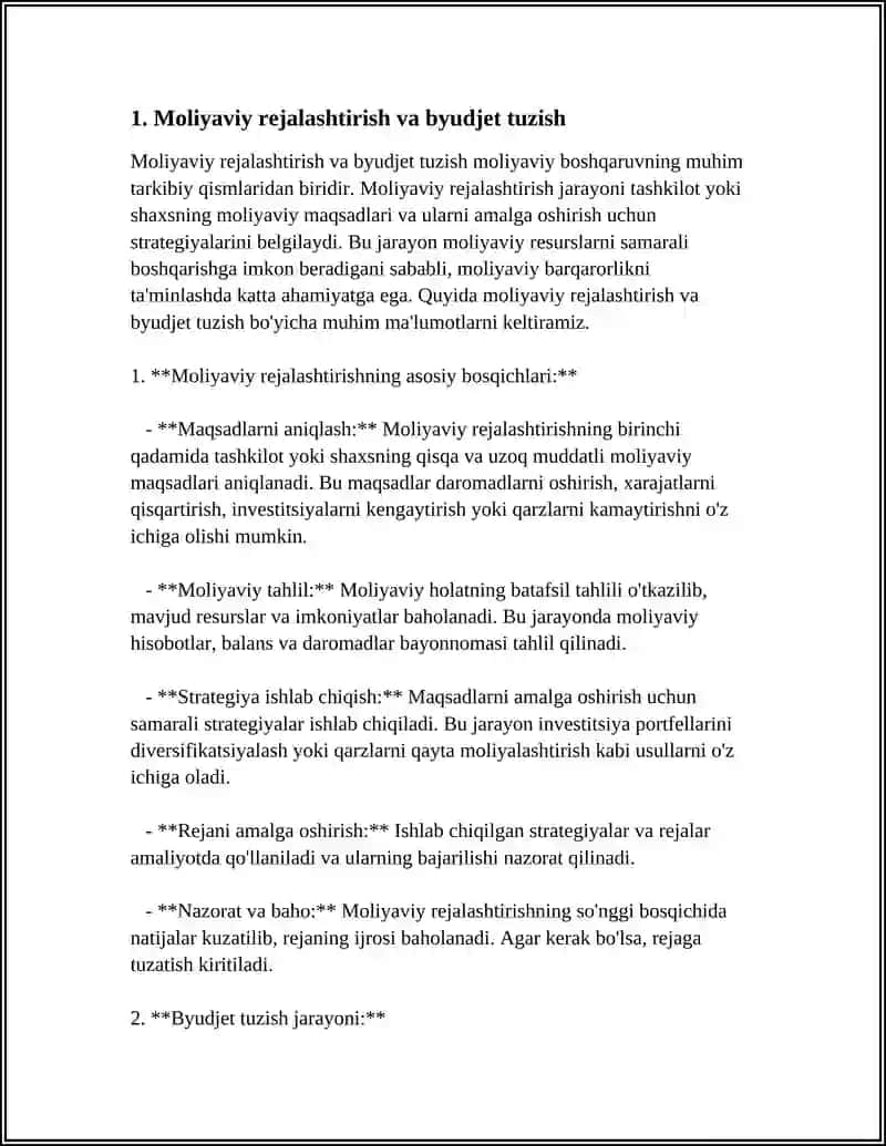 MUSTAQIL HAYOTGA QADAM QOʻYISHDA AMAL QILISH KERAK BOʻLGAN QOIDALAR 3