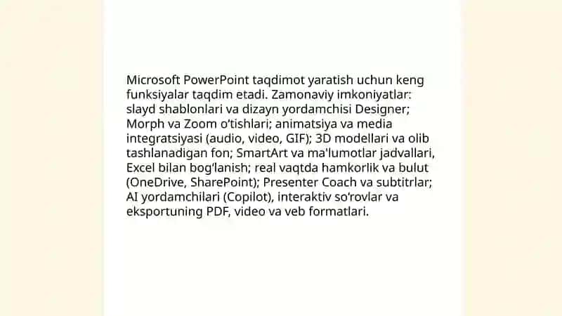 Microsoft PowerPoint 3