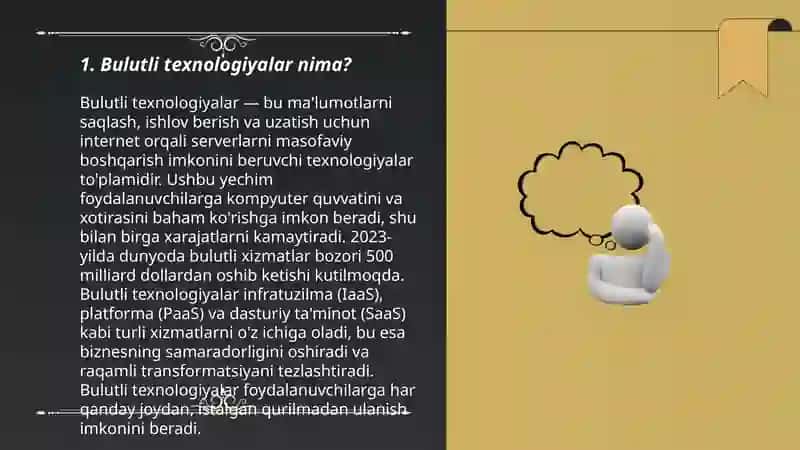 Qishloq xoʻjaligida "Bulutli texnologiyalardan foydalanishga 5 ta tavsiya" 3