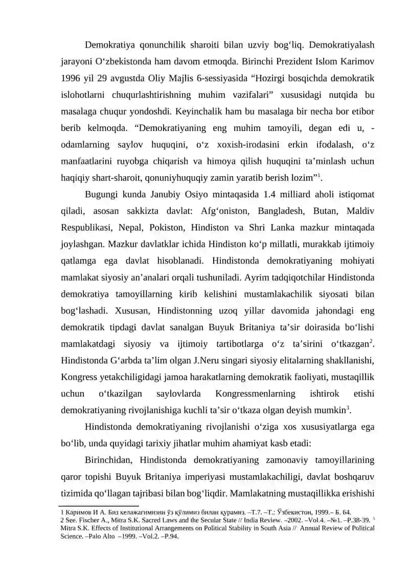 1960-1970 YILLARDA HINDISTONDAGI ICHKI VA TASHQI VAZIYAT 3