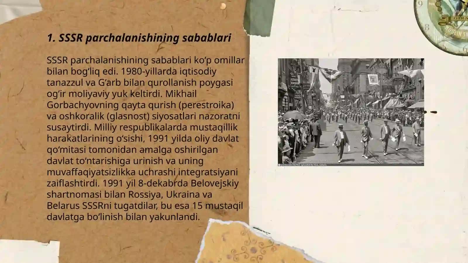 Sobiq ittifoqning parchalanishi va mintaqaviy hamkorlik 3
