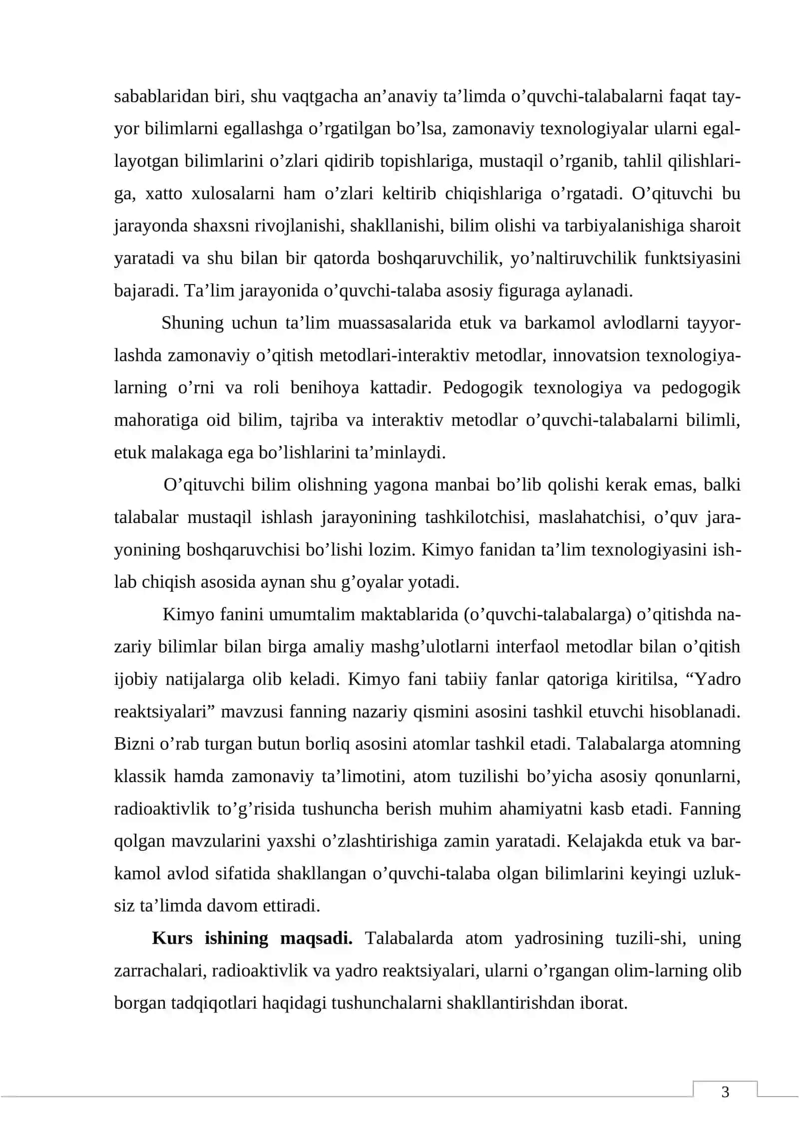 YADRO REAKSIYALARI 3