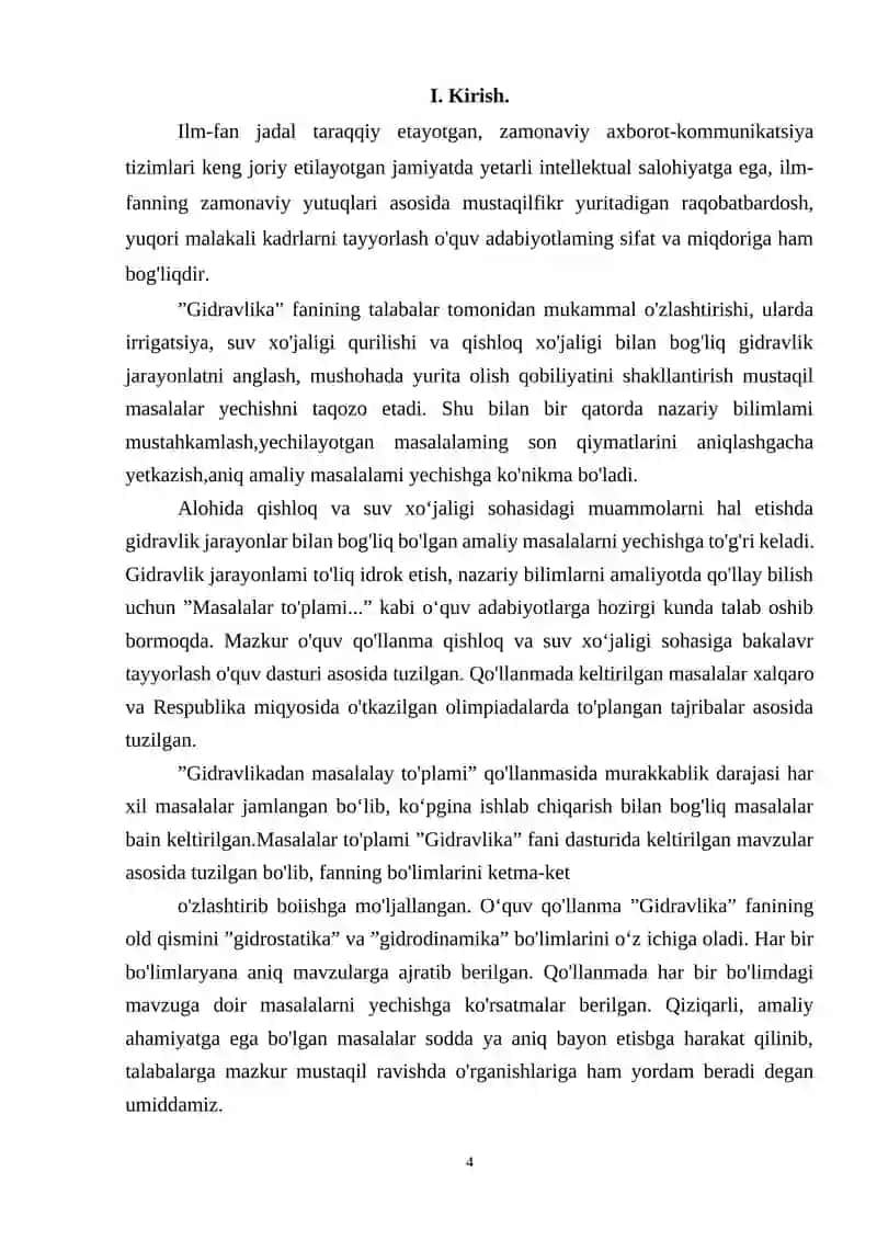 Gidrostatikaning asosiy tenglamasi 3