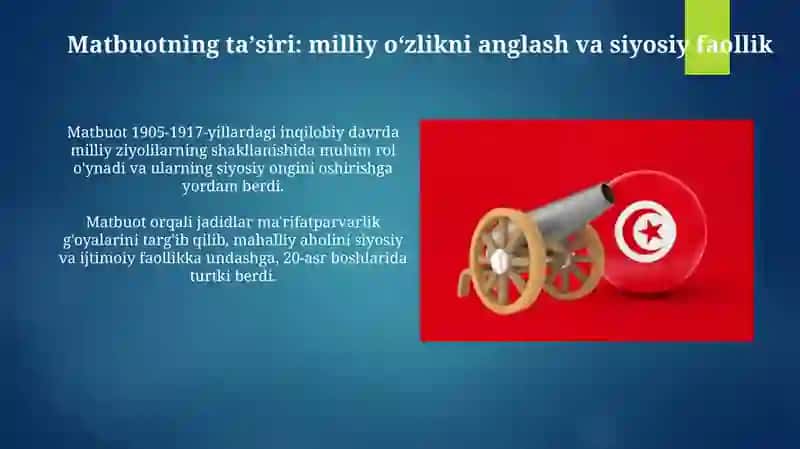 Turkistonda milliy matbuotning yuzaga kelishi 3