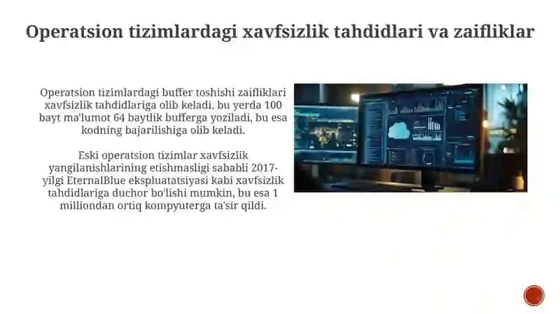 Operatsion tizimlar xavfsizlik masalalari 3