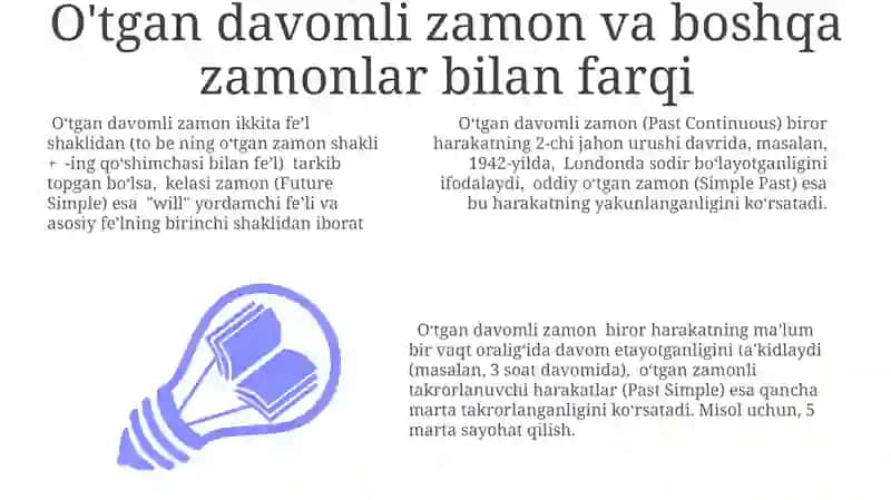 O'tgan davomli zamon 3