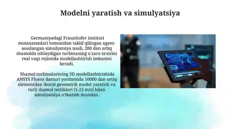 Shamol turbinalarining aqilli boshqaruv tizimlari va optimizatsiya 3