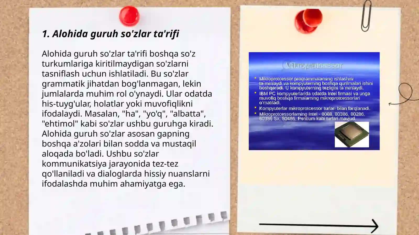 Alohida guruh sozlar va ularning turlari 3