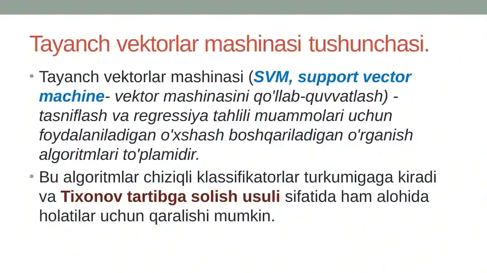 Tayanchvektorlar mashinasi 3