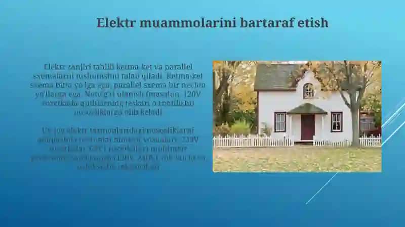 Elektr zanjiri tahlili 3