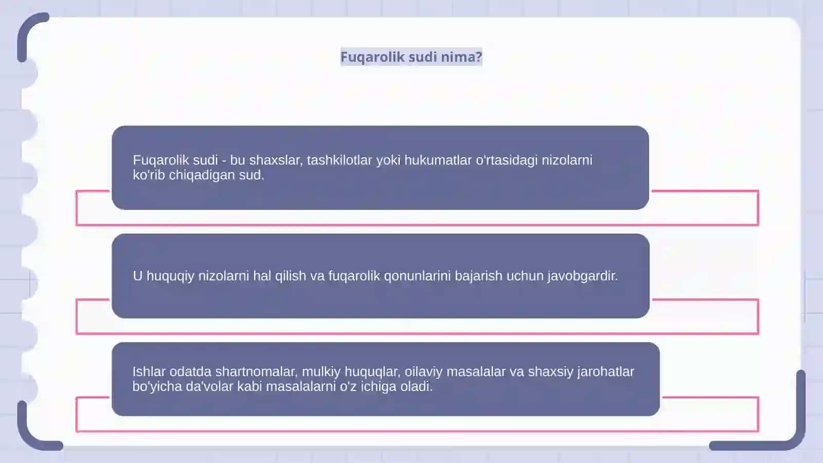 Fuqarolik sudi 3