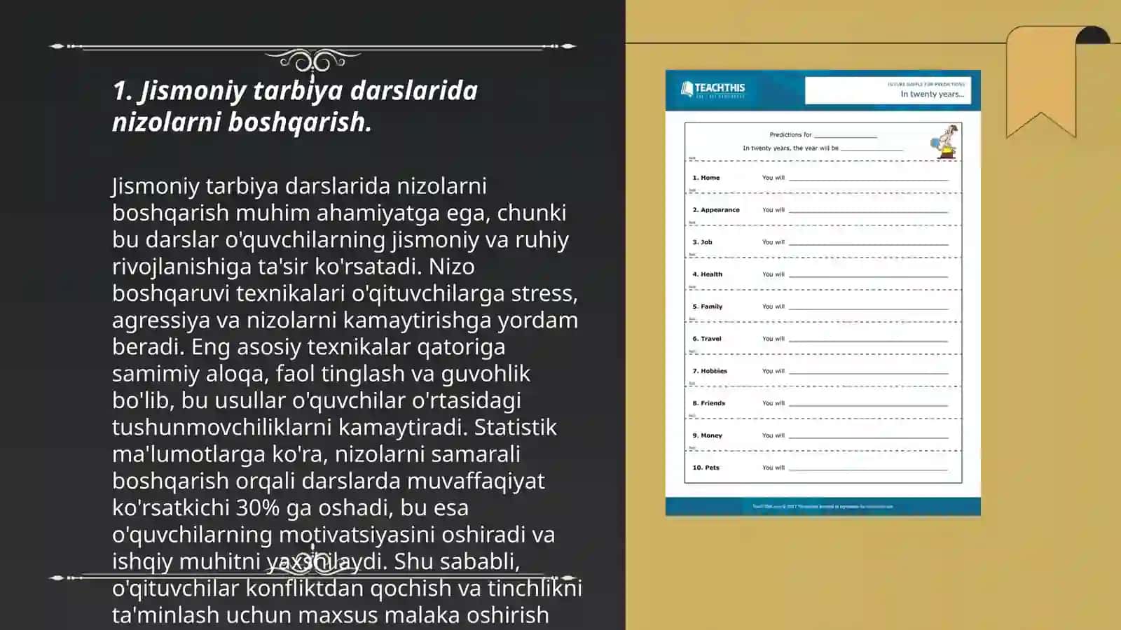 Jismoniy tarbiya oʻqituvchisi faoliyatida nizolar 3