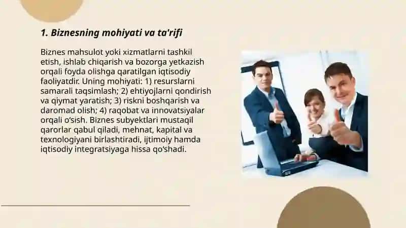 Biznes mohiyati 3