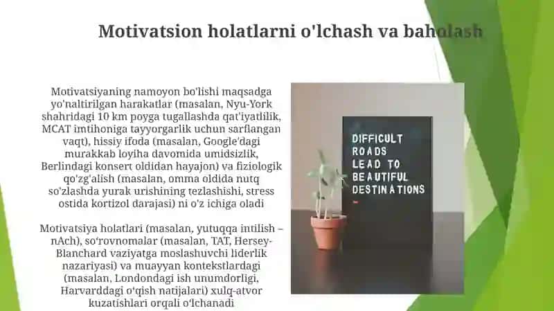 Motiv va motivatsiya va hissiyotning namoyon boʻlishi 3