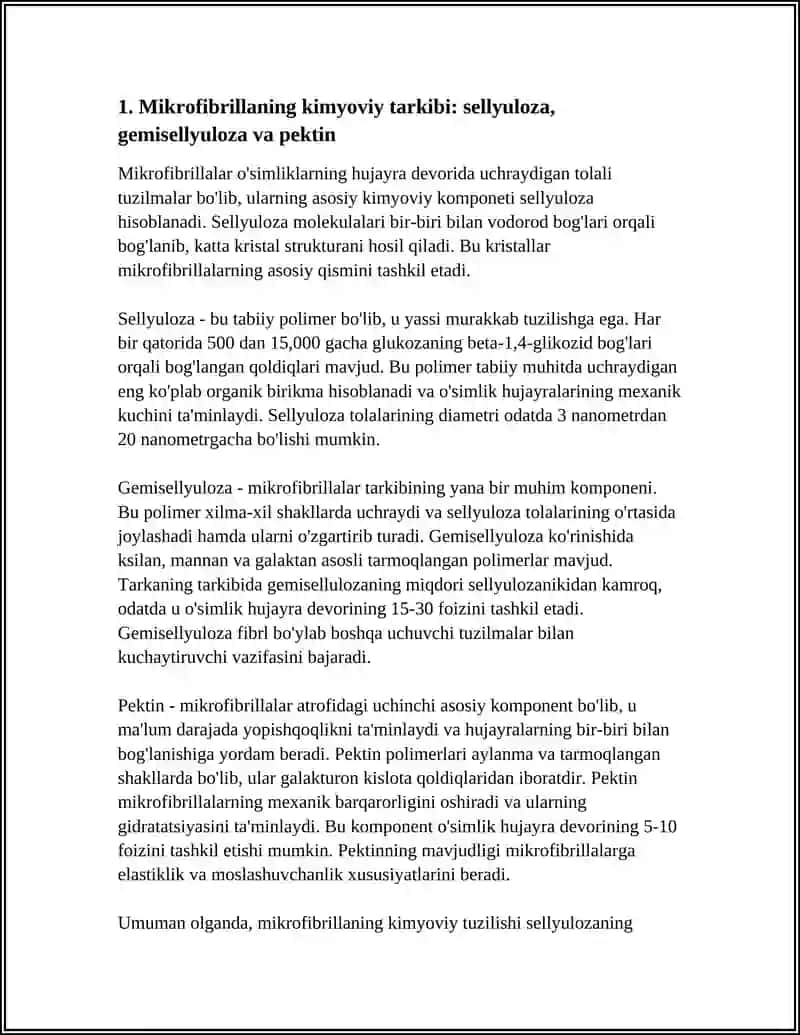 MIKROFIBRILLA VA MIKRONAYCHALARNING TARKIBI 3
