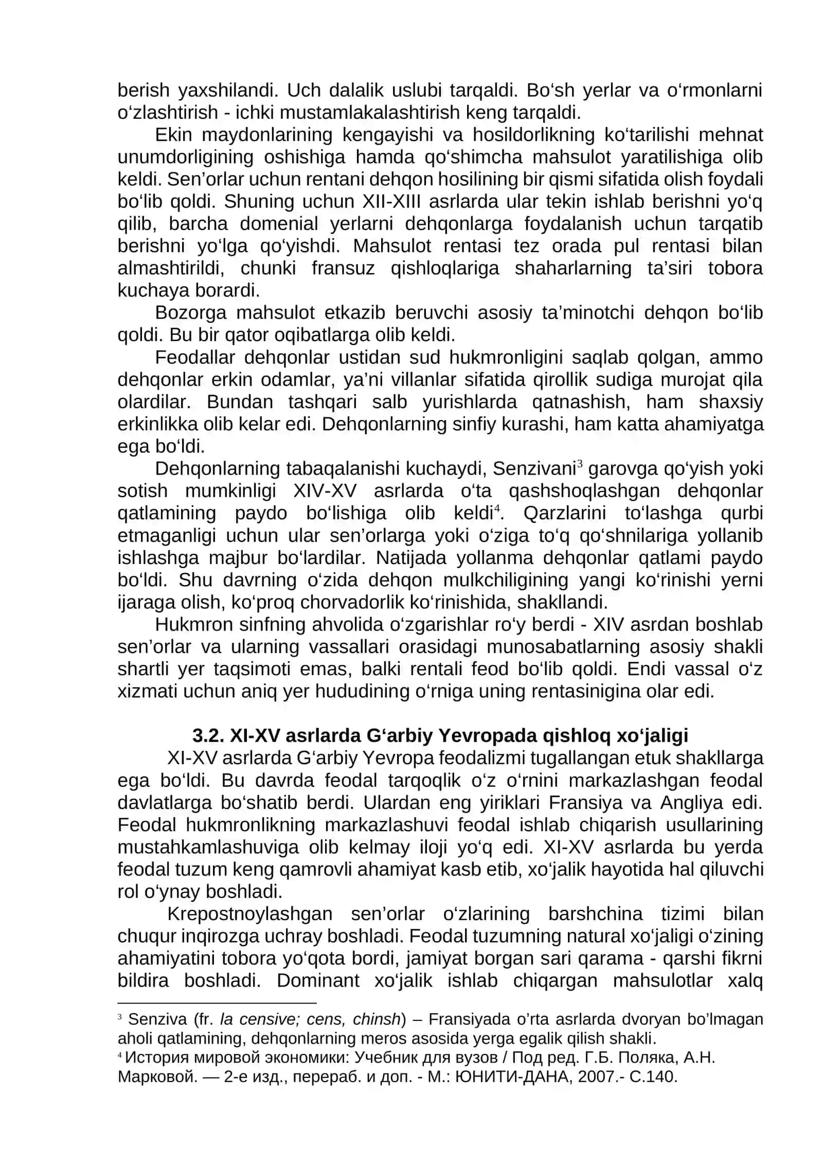 O‘RTA ASRLARDA YEVROPANING IQTISODIY RIVOJLANISHI 3