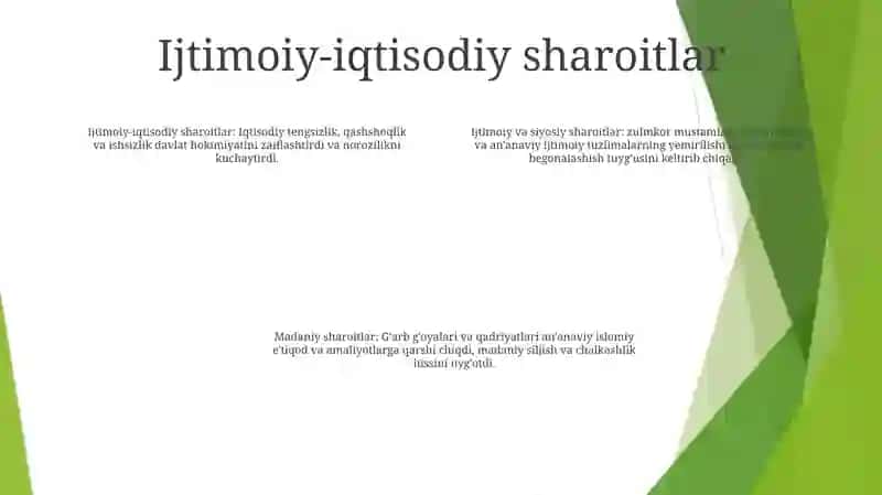 Islom Dinining Paydo Bo'Lishidagi Ijtimoiy-Siyosiy Va Madaniy Sharoitlar 3