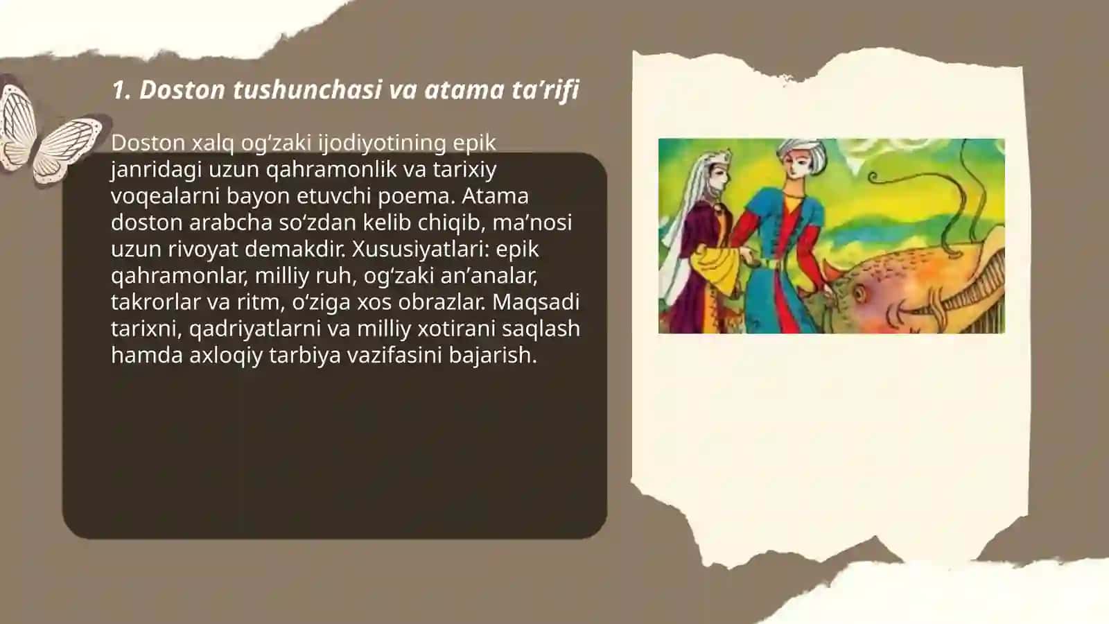 Doston va uning turlari 3