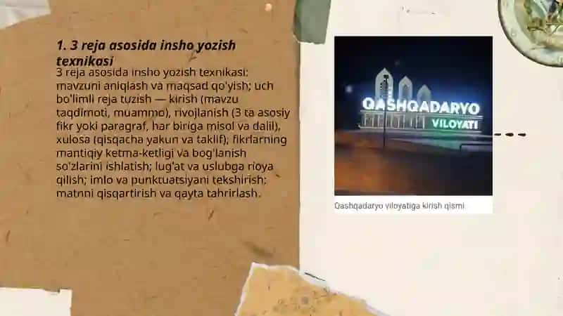 3 reja asosida insho yozish texnikasi 3