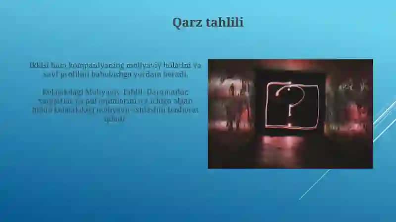 Istiqbolli moliyaviy tahlil 3