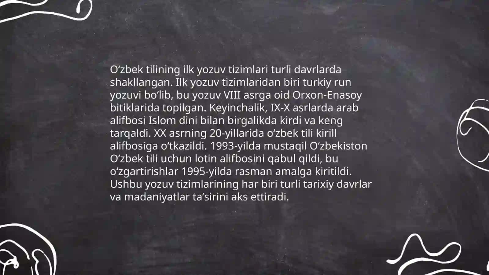 Oʻzbek tilining yozuv tizimlari taraqqiyoti 3
