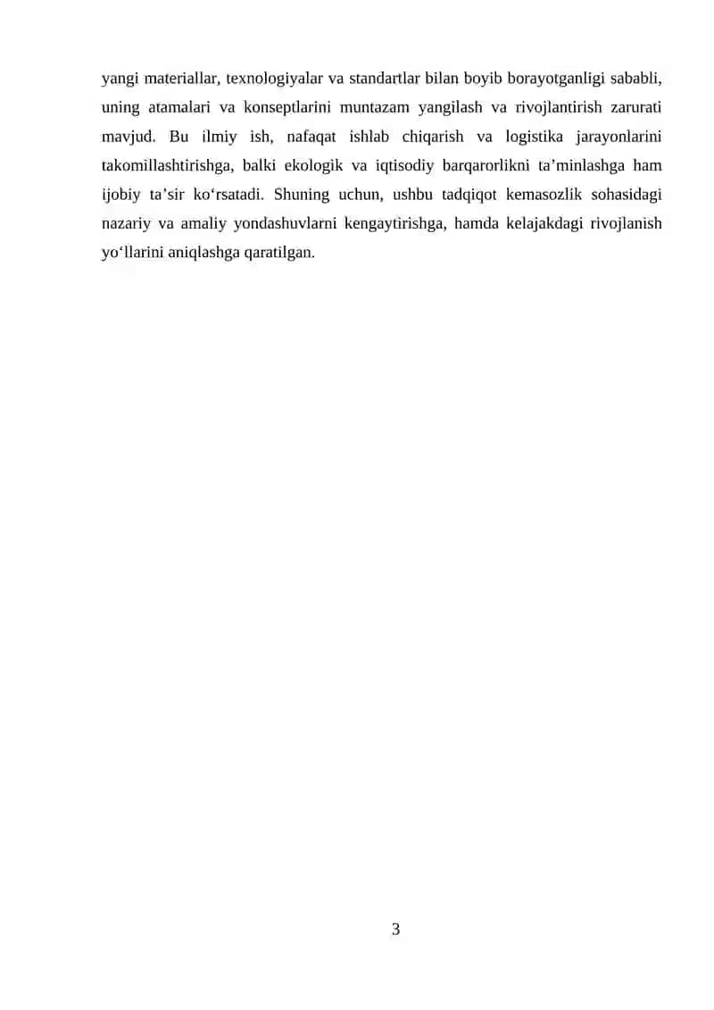 Kemasozlik sanoati va qadoqlash texnologiyasi 3