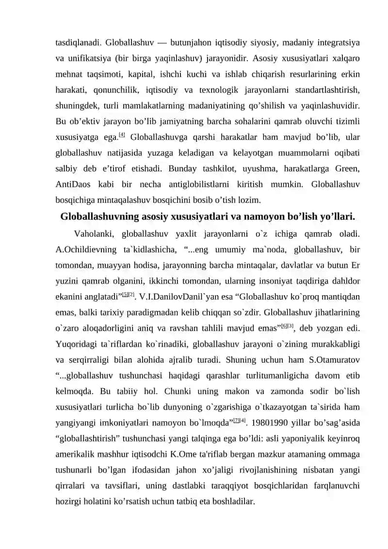 Glabal jarayonlar va barqaror taraqqiyot falsafasi 3