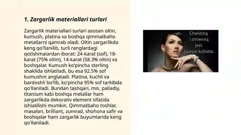 Zargarlik buyumlari 3