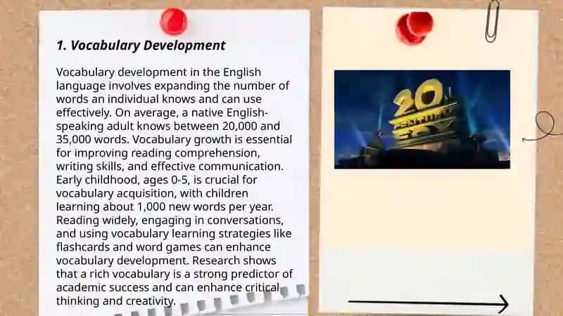 Vocabulary Development 3