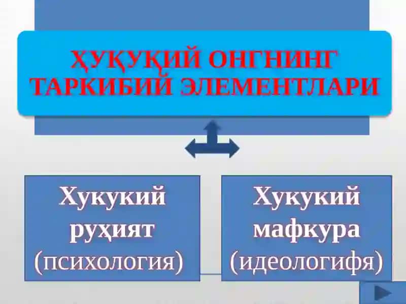 Huquqiy ong va huquqiy madaniyat taqdimot 3