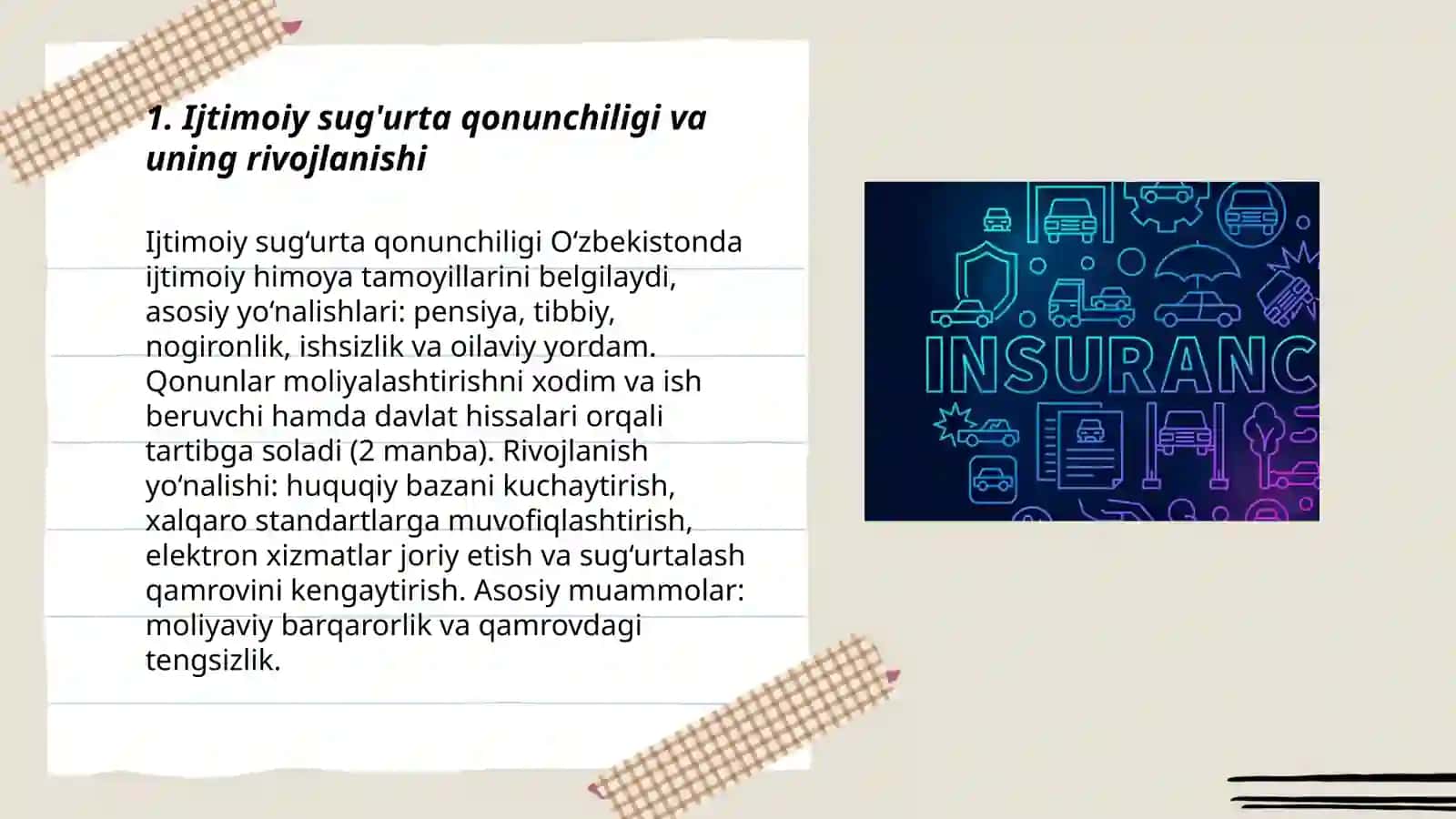 Ijtimoiy sug'urta:huquq, moliya va iqtisodiyot 3