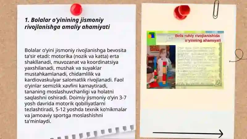 BOLALAR OYINLARINING AMALIY AHAMIYATI 3
