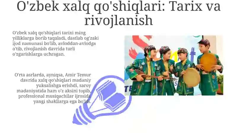 O'zbek xalq "Folklor" qo'shiqlari 3