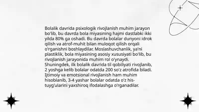 Go'daklik davrining psixologik hususiyatlari 3