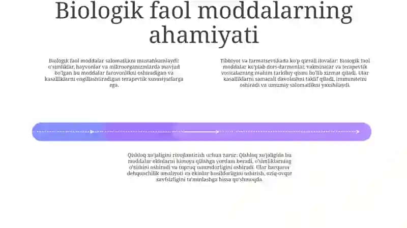 Biologik Faol Moddalar 3