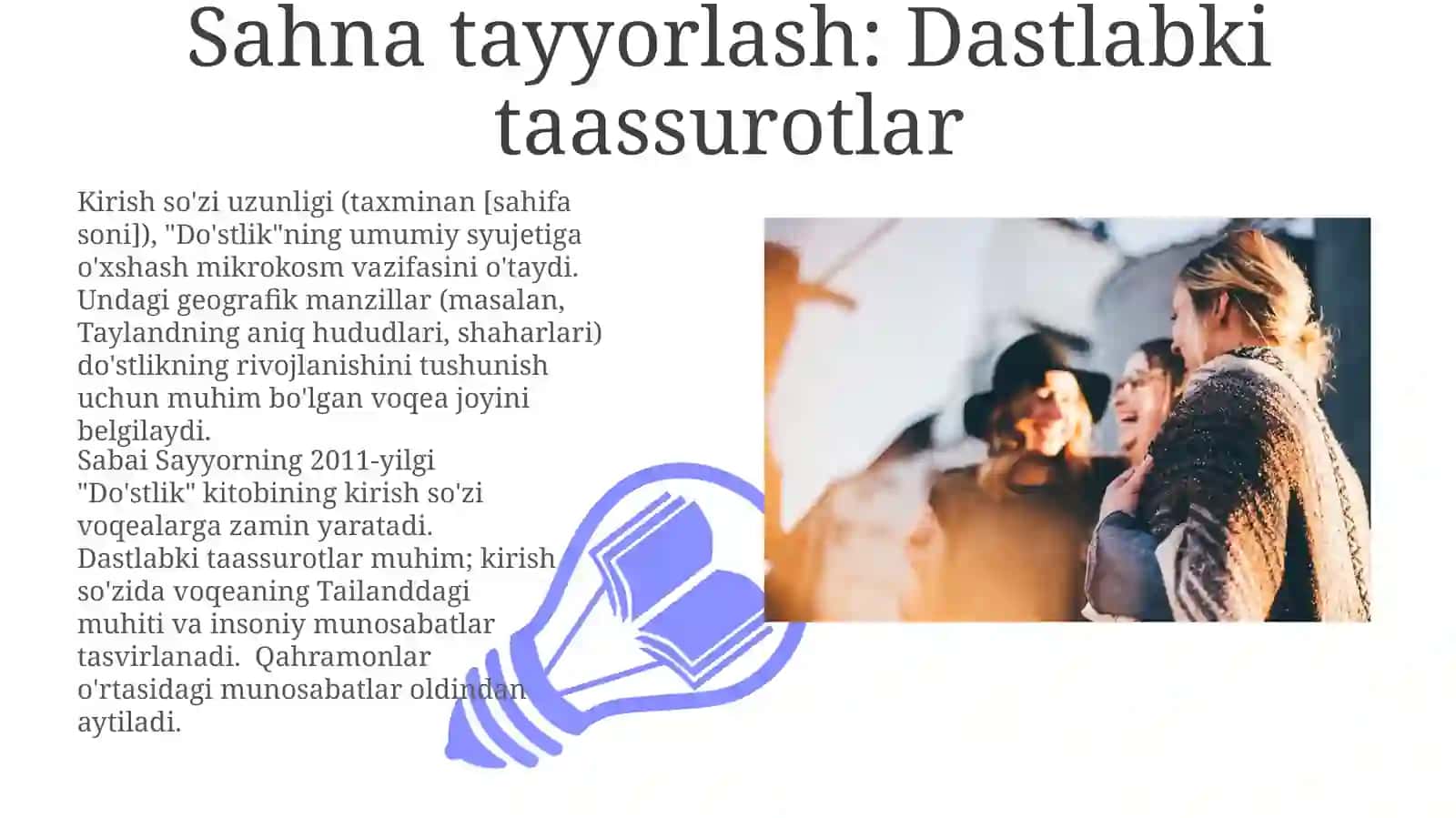 Mavzu Yansımalari: Kirish va Syujet O'zaro Aloqasi 3
