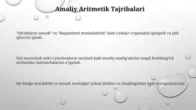 Maktabgacha tayyorlov guruhida sanashga va hisoblash faoliyatiga oʻrgatish vazifalari 3