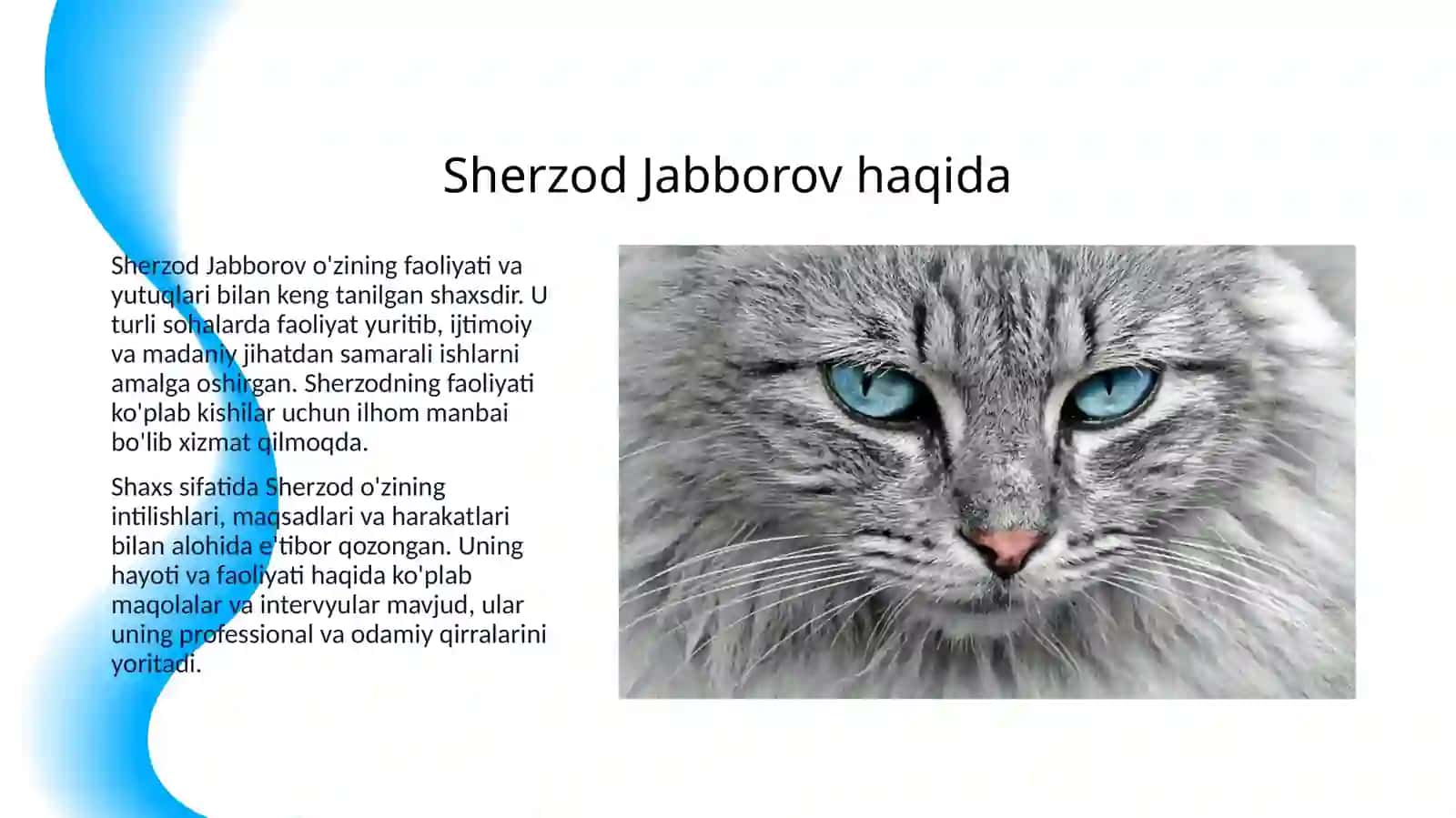 Sherzod Jabborov haqida 3