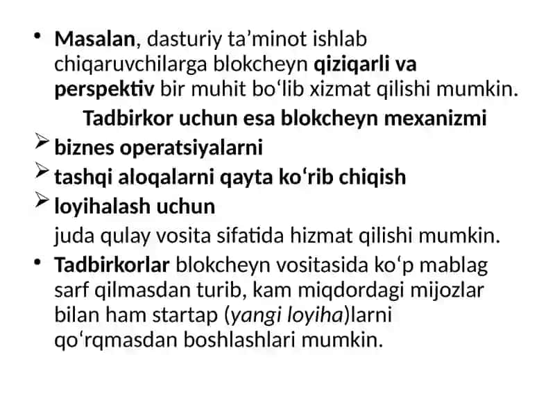 Blokcheyn tizimlari 3