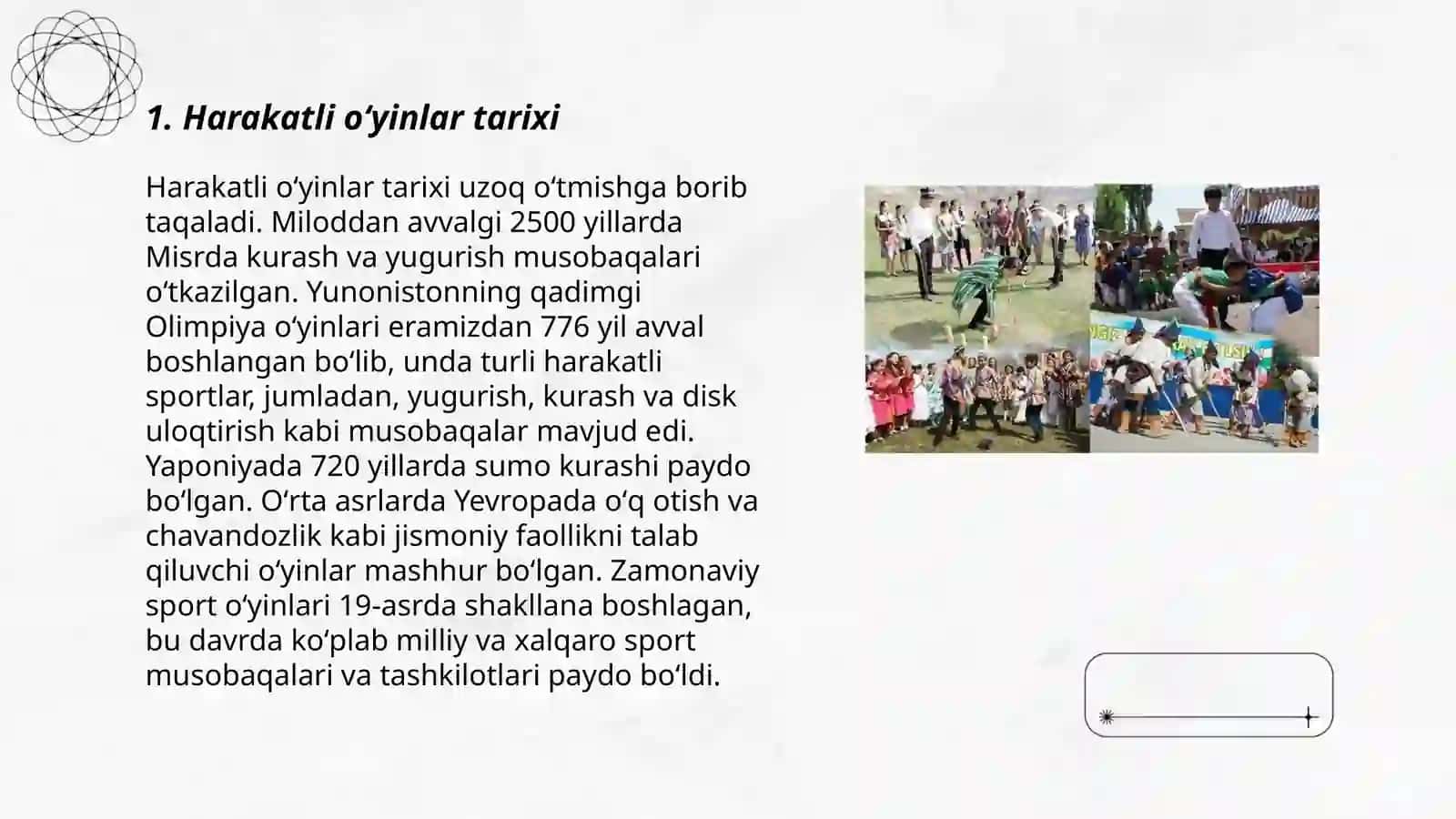 Harakatli oʻyinlar orqali sport oʻyinlari elementlarini oʻrgatish 3