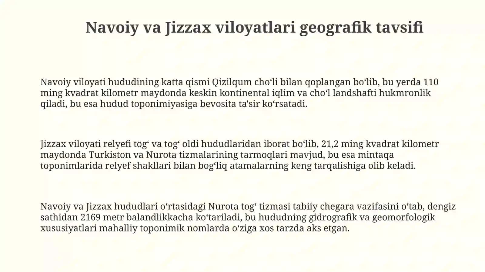 Navoiy va Jizzah 3