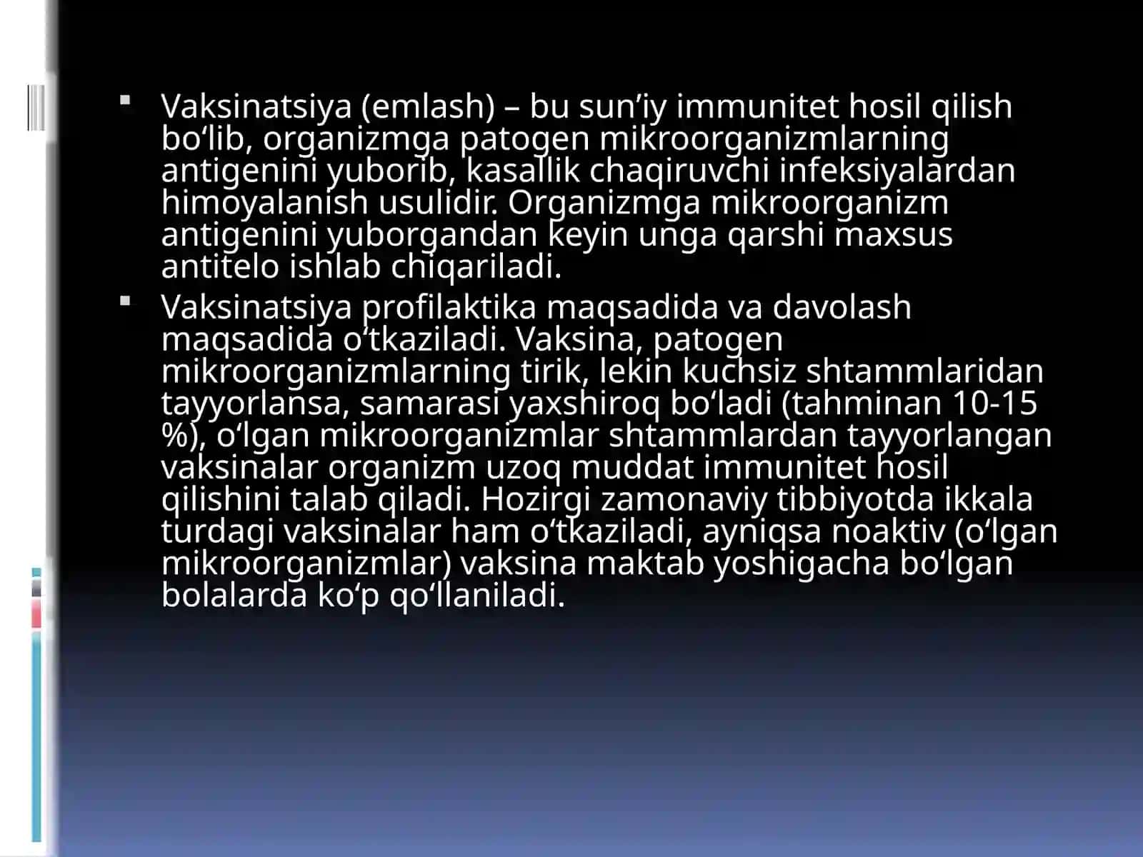 Profilaktik Emlash Jadvali 3
