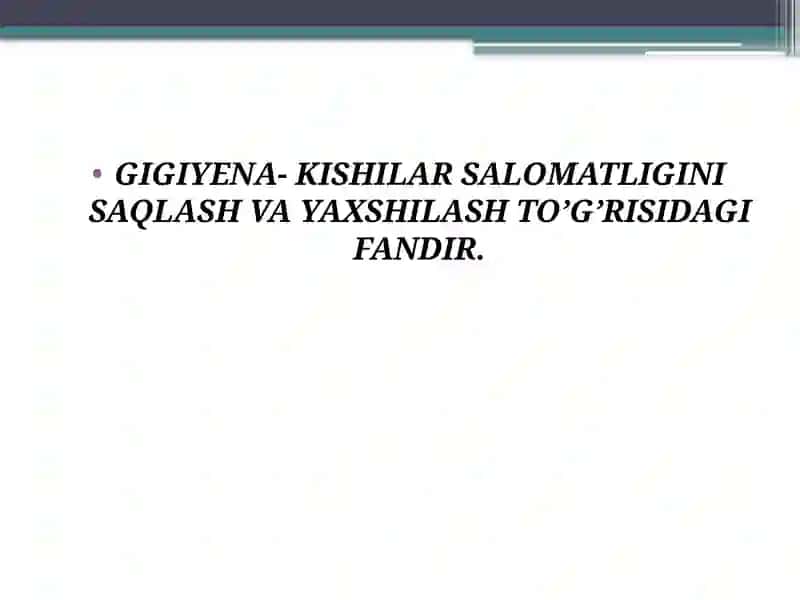 OVQATLANISHNING ADEKVATLIGINI TEKSHRISH VA BAHOLASH 3
