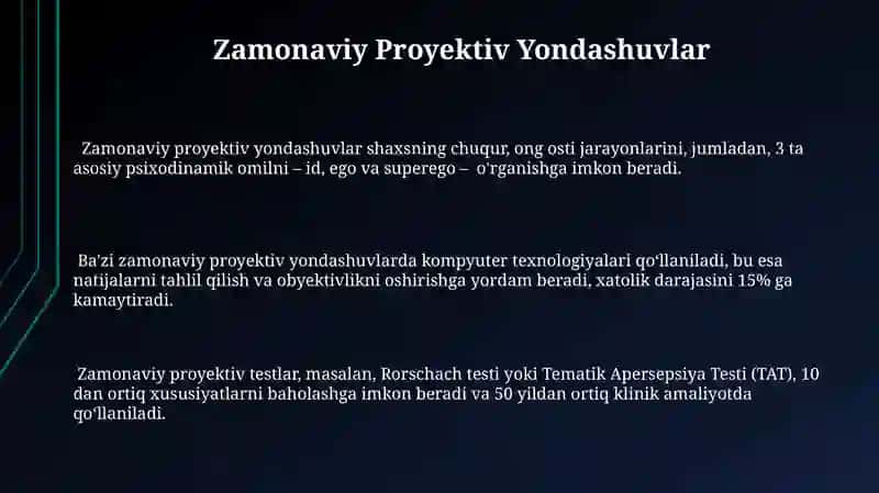 Shaxs diagnostikasiga proyektiv yondashuvning nazariy asoslari 3