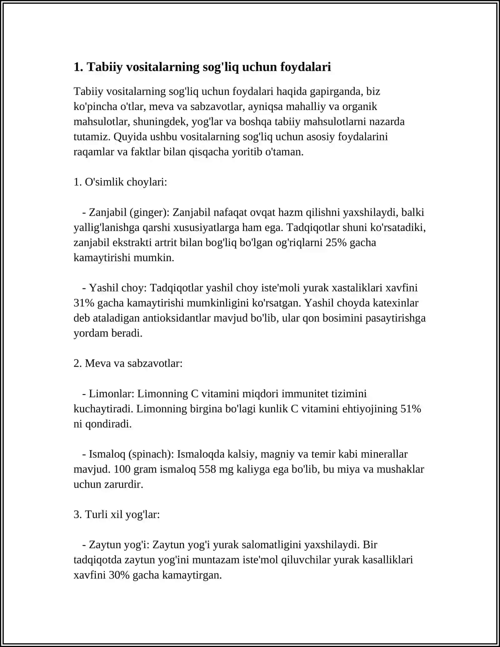 TABIIY VA SENTETIK VOSITALAR FOYDASI VA ZARARI 3