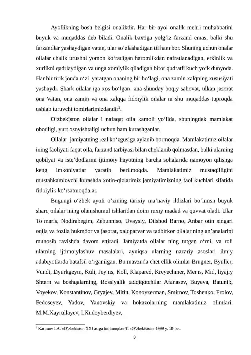 Qiyin hayotiy vaziyatga tushgan oilalar va bolalarda kelib chiqgan muammolar oqibatini taxlil qilish 3