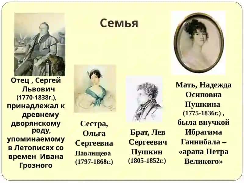 Жизнь и творчество Александра Сергеевича Пушкина 3