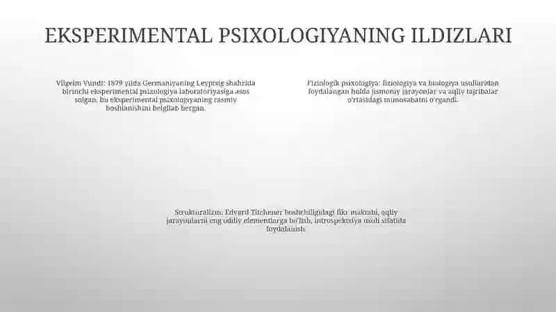 Psixalogiyada Eksperimental Metod Tarixi 3