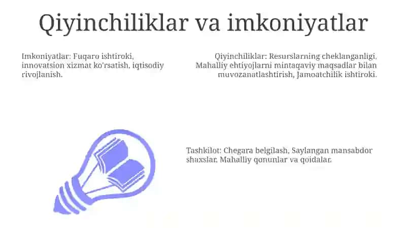 Maxalliy xokimyatlarning tashkil topishi 3