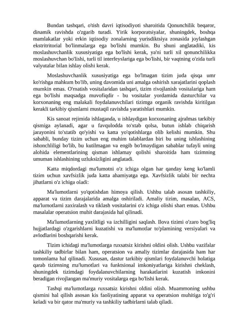 Axborot tizimlarinilarni yaratishning xalqaro standartlari. 3